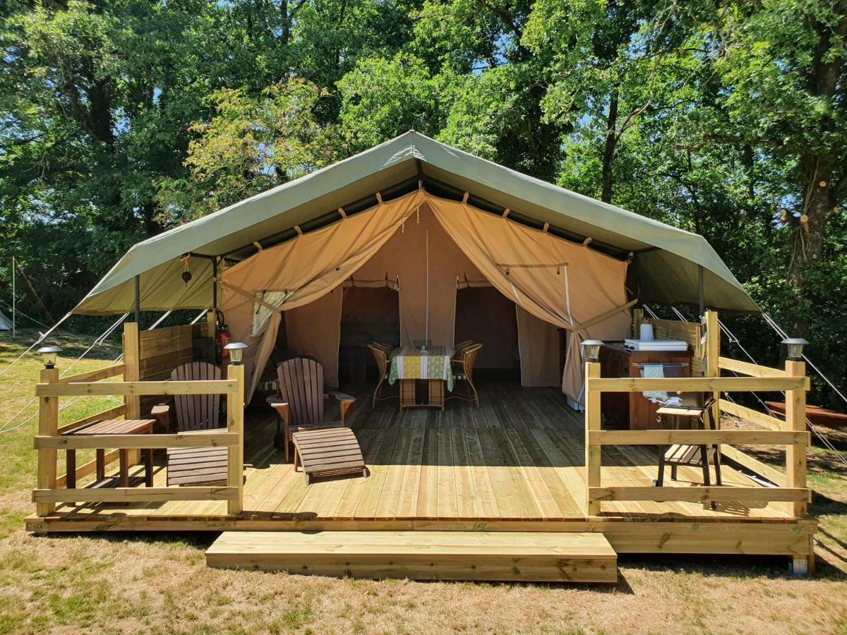 Moulin Du Pommier Glamping & Camping Saulgond Exteriör bild