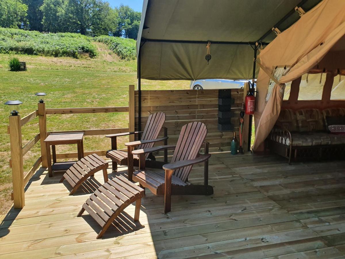 Moulin Du Pommier Glamping & Camping Saulgond Exteriör bild