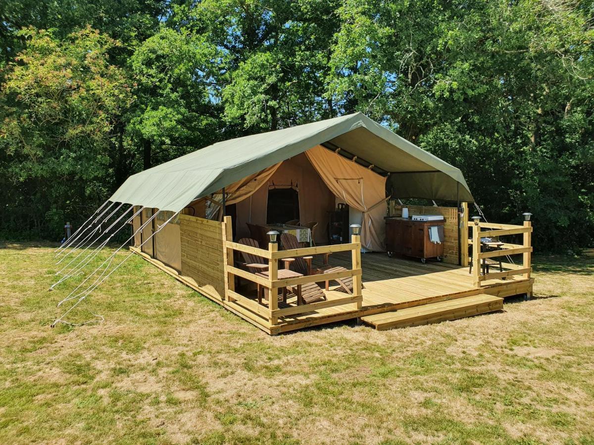 Moulin Du Pommier Glamping & Camping Saulgond Exteriör bild