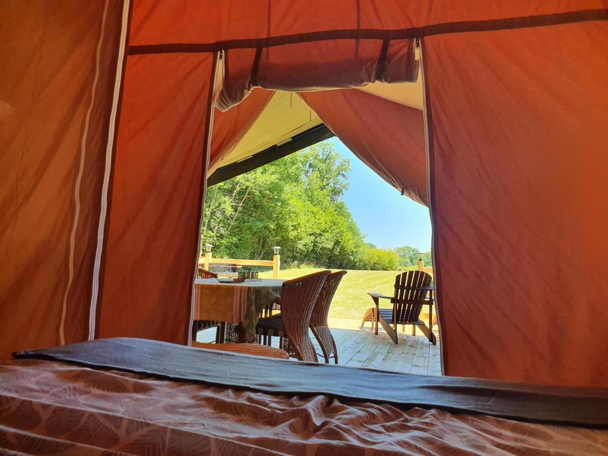 Moulin Du Pommier Glamping & Camping Saulgond Exteriör bild