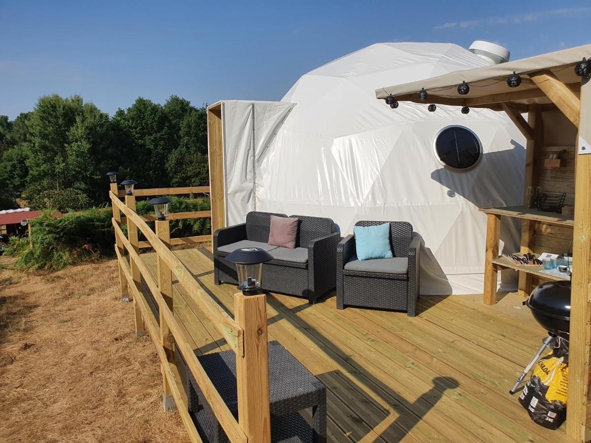 Moulin Du Pommier Glamping & Camping Saulgond Exteriör bild