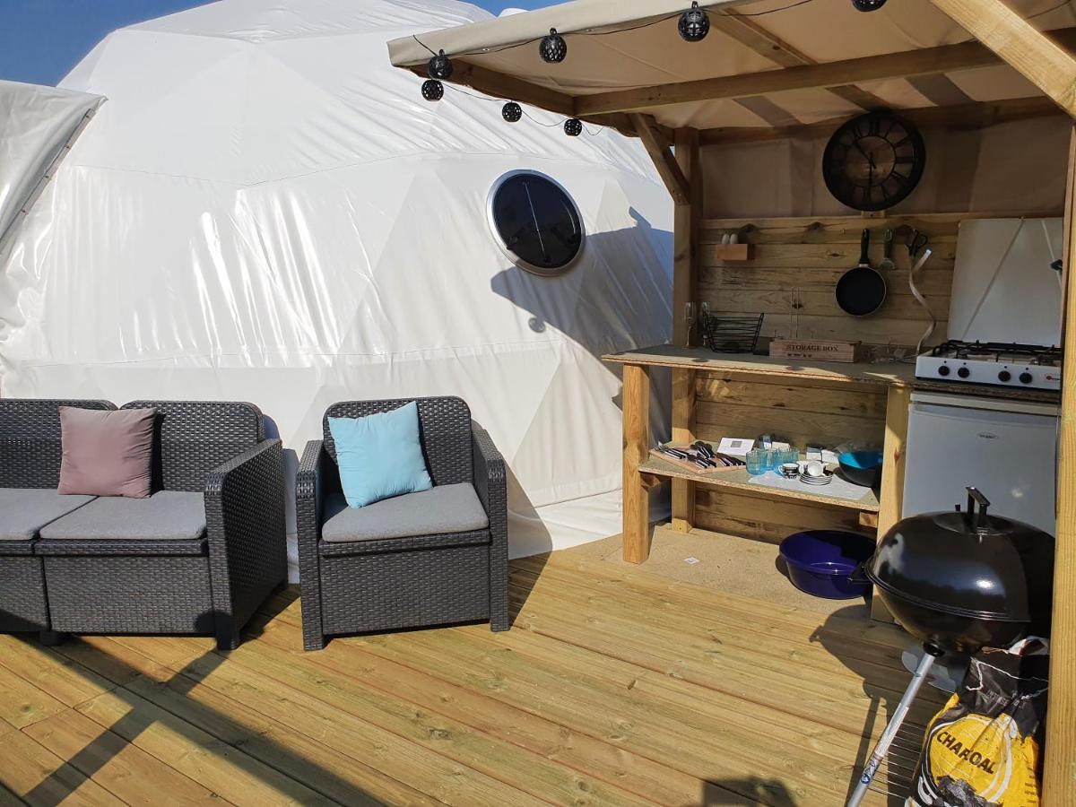 Moulin Du Pommier Glamping & Camping Saulgond Exteriör bild
