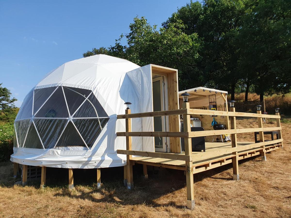 Moulin Du Pommier Glamping & Camping Saulgond Exteriör bild