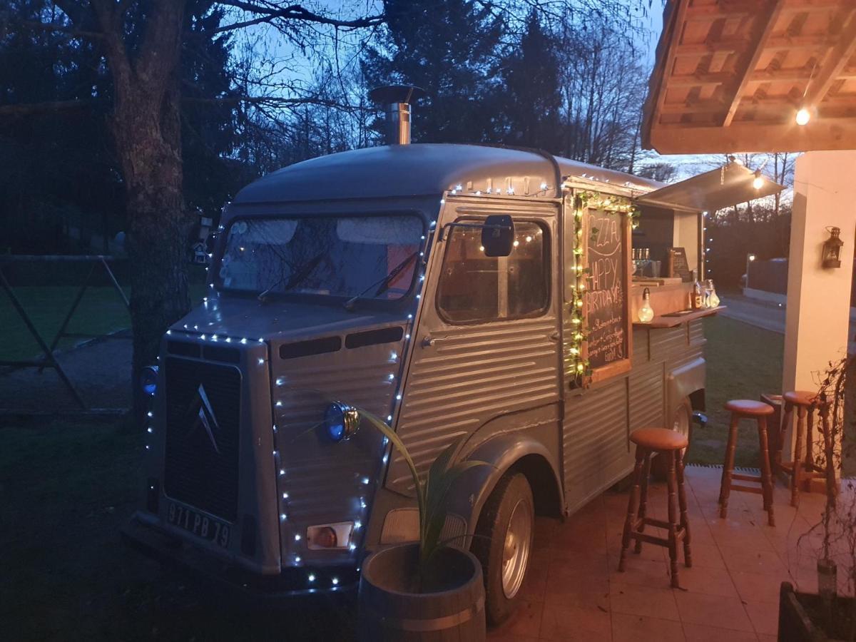 Moulin Du Pommier Glamping & Camping Saulgond Exteriör bild