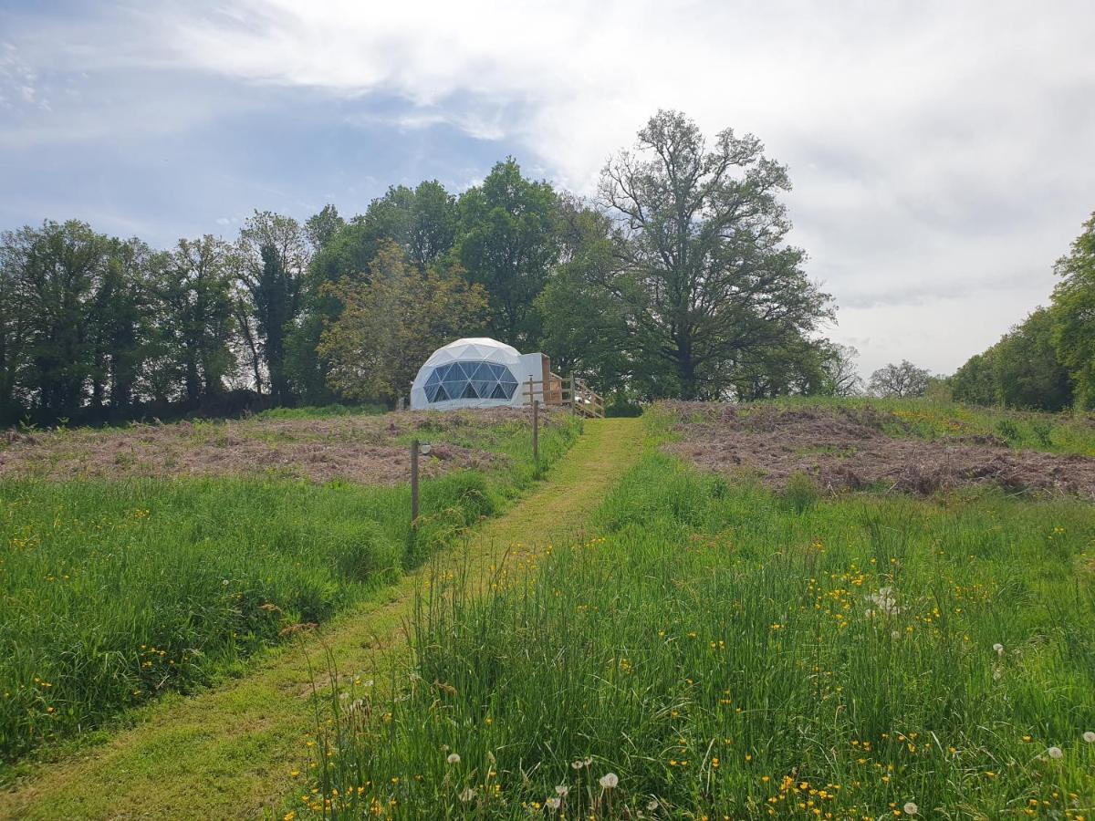 Moulin Du Pommier Glamping & Camping Saulgond Exteriör bild